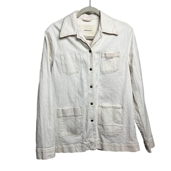 Land of Distraction Ivory Jacket Women's Sz. M - Picture 2 of 6